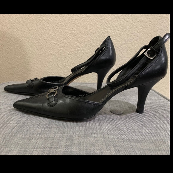 Anne Klein black D’Orsay size 6 - Picture 2 of 4